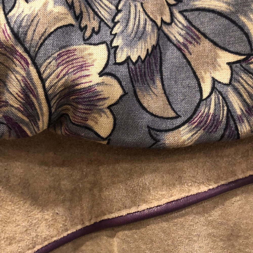 Joan Sparks vintage dress with leather & suede - Picture 8 of 10